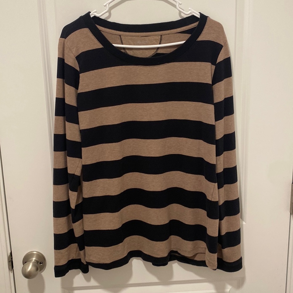 Calvin Klein Performance Stripes Sweater